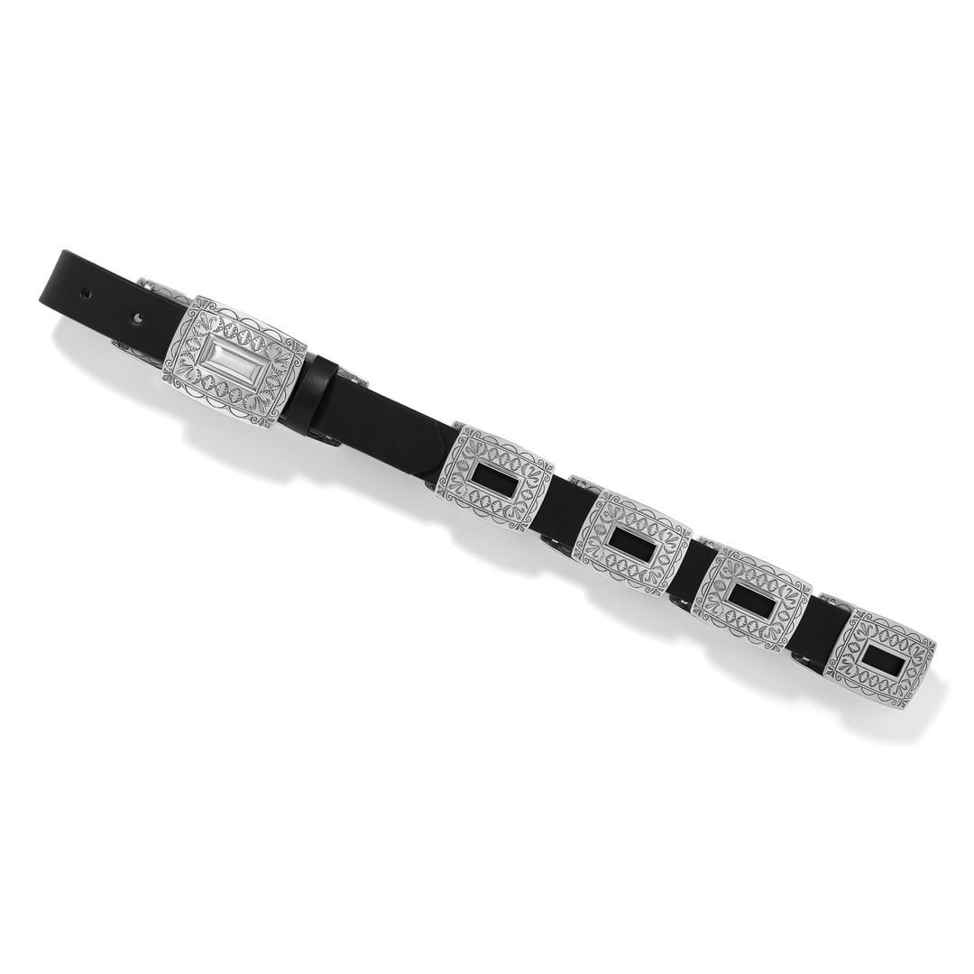 Brighton | Copper Canyon Concho Belt in Black