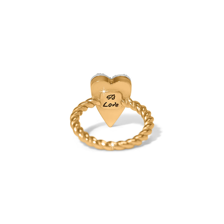 Brighton | Love Messages Be Love Ring in Two Tone