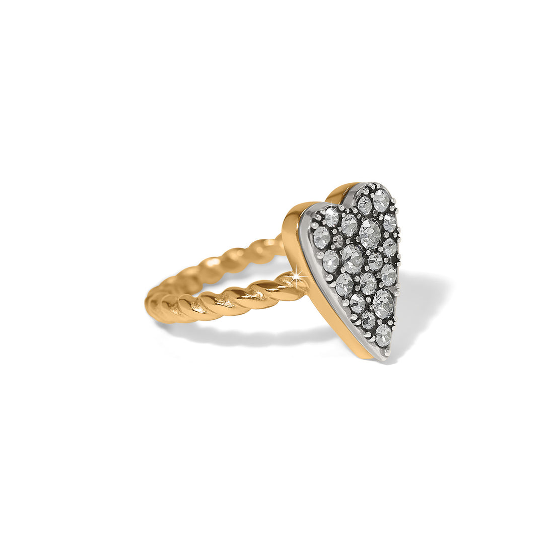 Brighton | Love Messages Be Love Ring in Two Tone