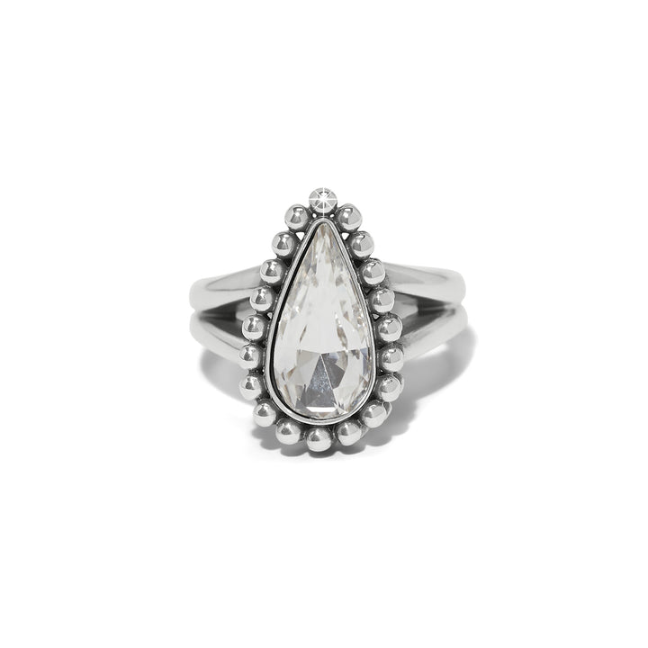 Brighton | Twinkle Luxe Teardrop Ring in Silver Tone