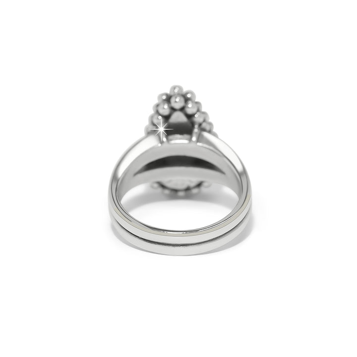 Brighton | Twinkle Luxe Teardrop Ring in Silver Tone