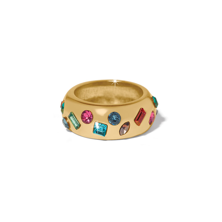 Brighton | Love Messages B Radiant Ring in Gold and Multicolor