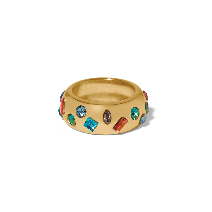 Brighton | Love Messages B Radiant Ring in Gold and Multicolor