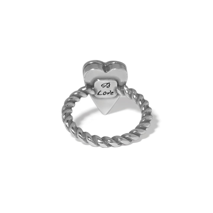 Brighton | Love Messages Higher Love Ring in Silver and Gold