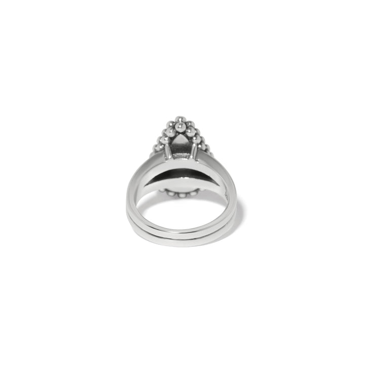 Brighton | Twinkle Luxe Teardrop Ring in Silver and Blue