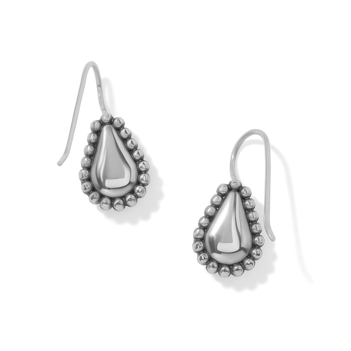 Brighton | Twinkle Luxe Teardrop French Wire Earrings in Silver