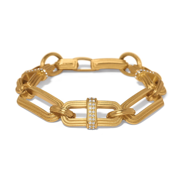 Brighton | Meridian Aurora Link Bracelet in Gold Tone