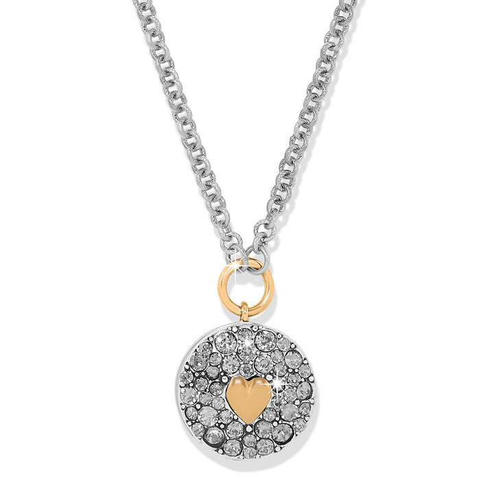 Brighton | Mystery Of Love Heart Necklace in Two Tone