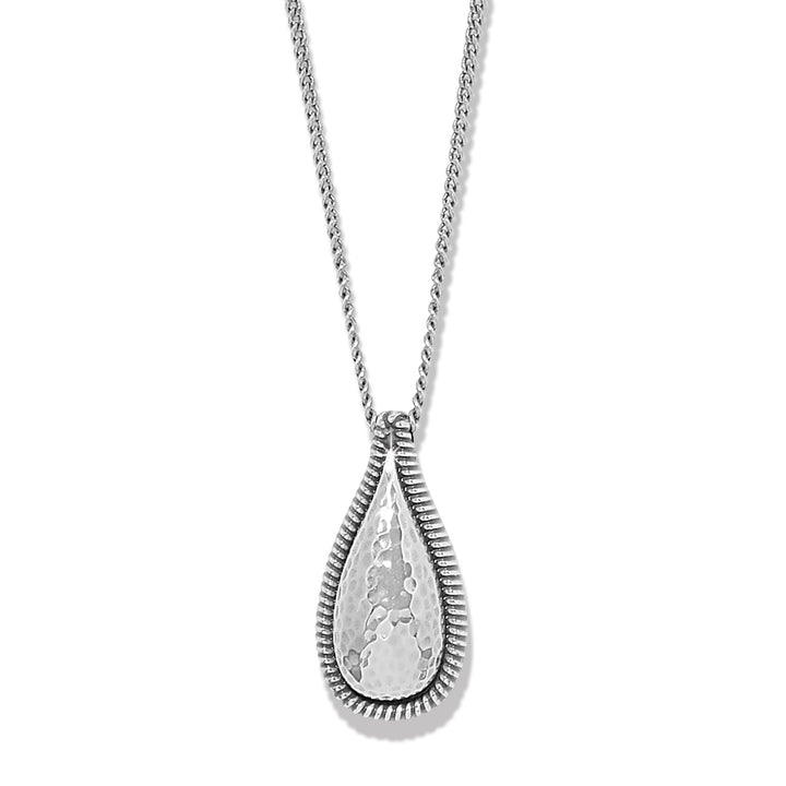 Brighton | Ferrara La Crima Drop Pendant Necklace in Silver Tone