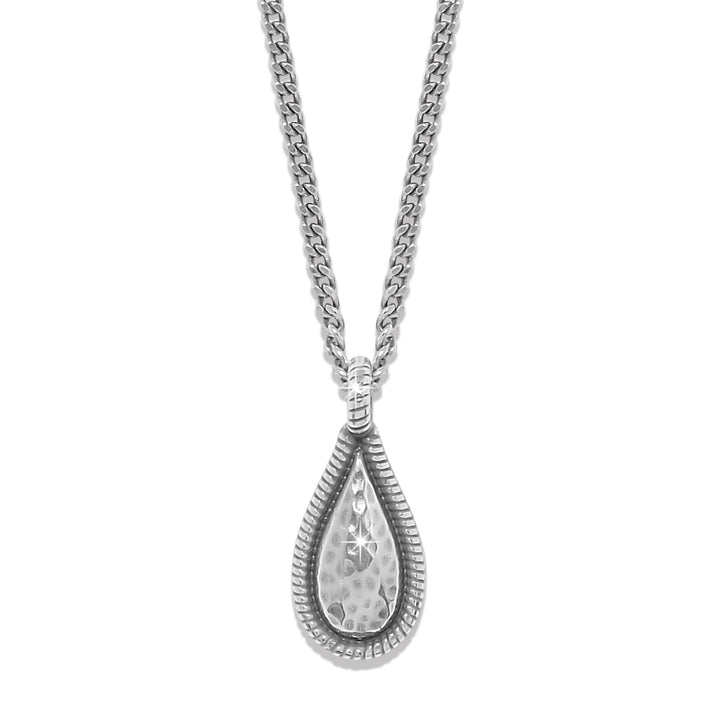 Brighton | Ferrara La Crima Petite Drop Pendant Necklace in Silver Tone