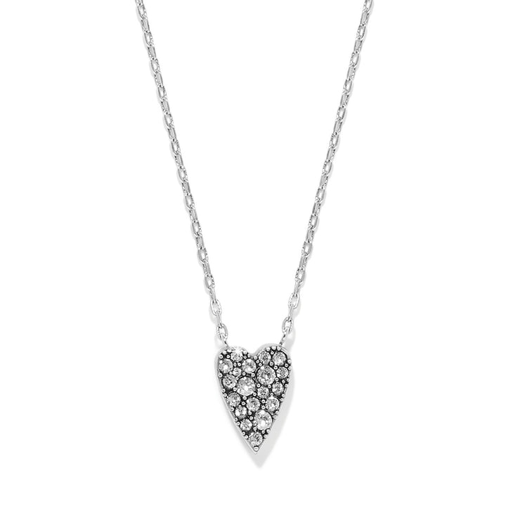 Brighton | Love Messages B You Necklace in Silver and Blue