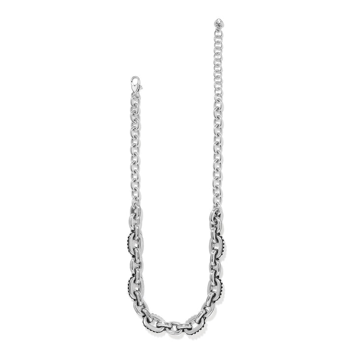 Brighton | Pretty Tough Link Necklace in Silver