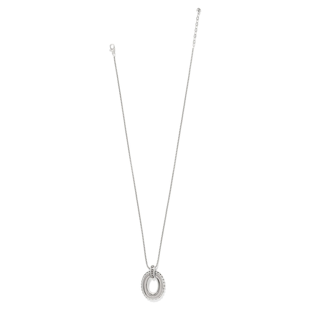 Brighton | Pretty Tough Link Pendant Necklace in Silver Tone