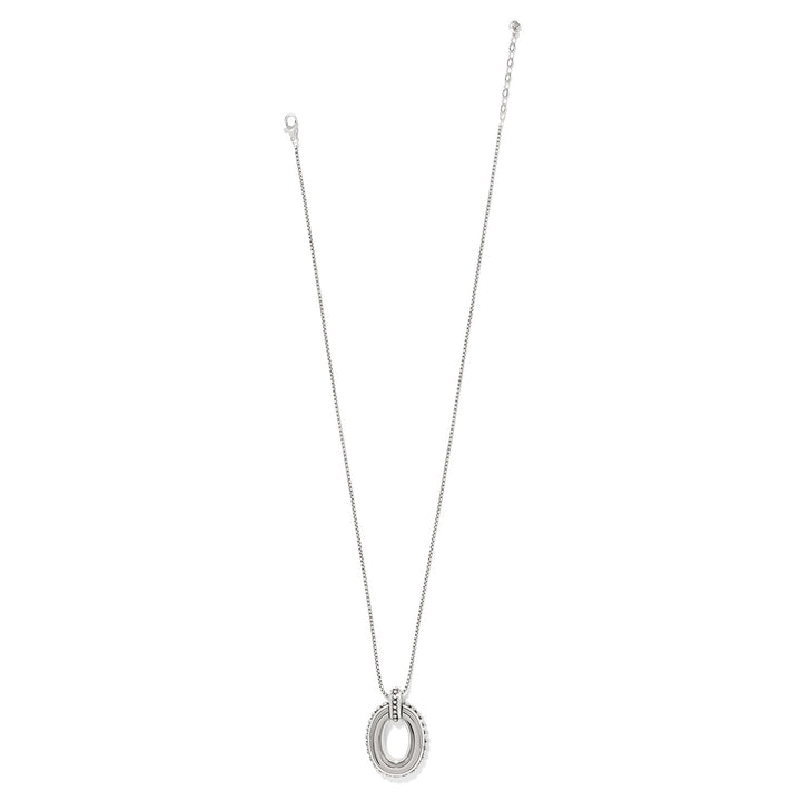 Brighton | Pretty Tough Link Pendant Necklace in Silver Tone