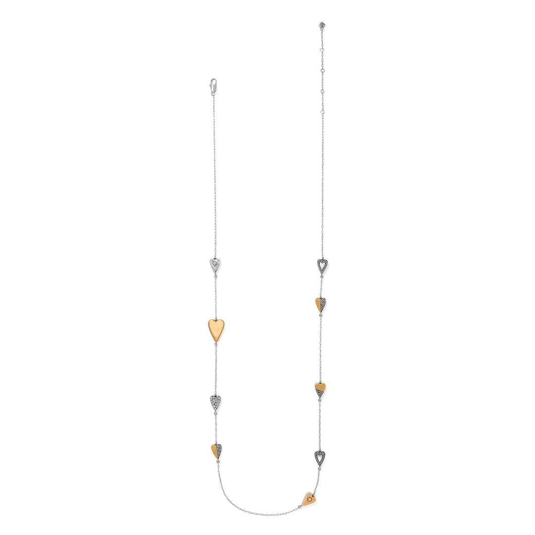 Brighton | Love Message Higher Love Long Necklace in Two Tone