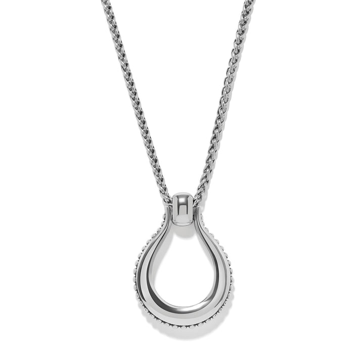 Brighton | Pretty Tough Arch Bold Necklace in Silver - Giddy Up Glamour Boutique