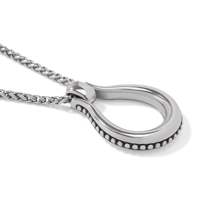 Brighton | Pretty Tough Arch Bold Necklace in Silver - Giddy Up Glamour Boutique
