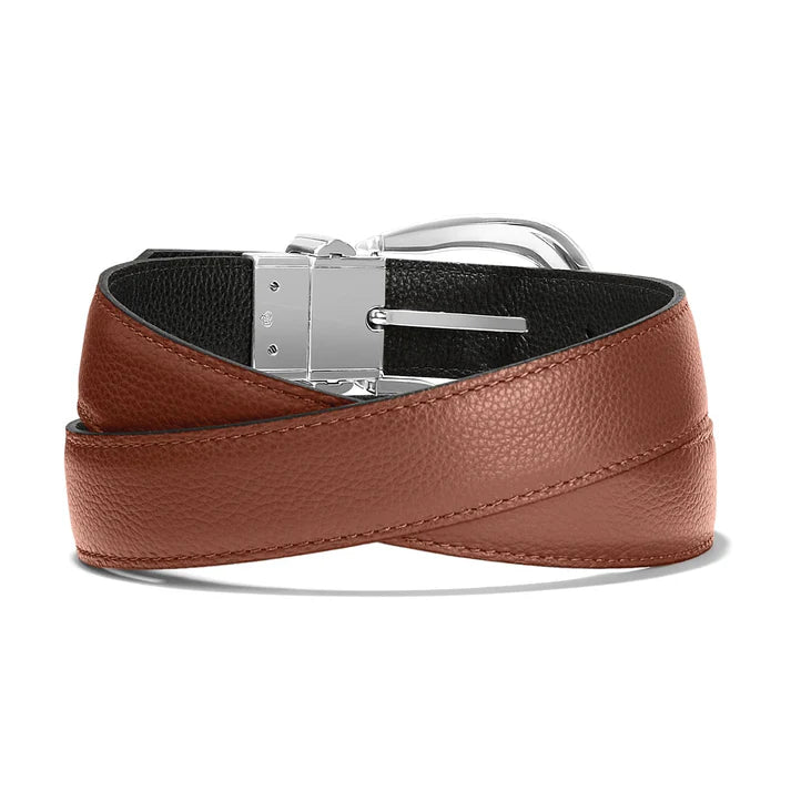 Brighton | Really Tough Reversible Belt in Bourbon