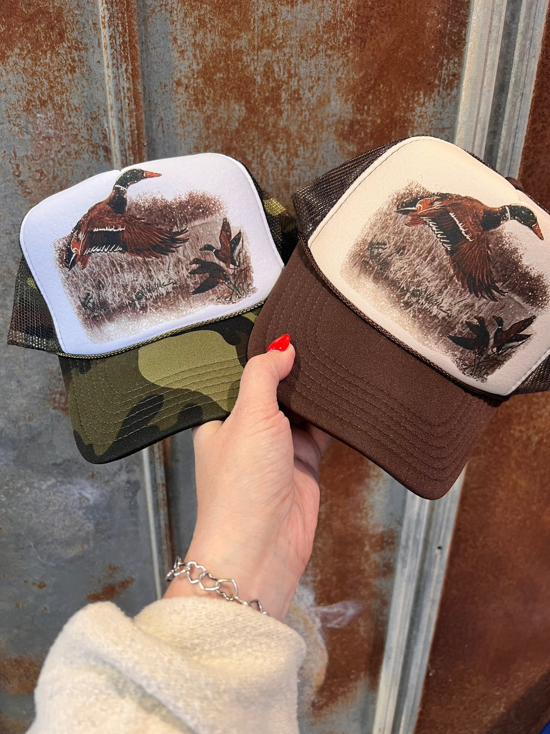 Made to Order | Retro Duck Trucker Hat in Multiple Color Options