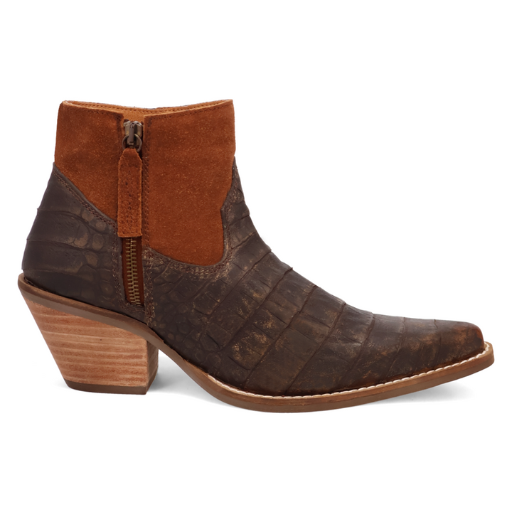 Online Exclusive | Dingo | Rickie Leather Boots in Brown **PREORDER