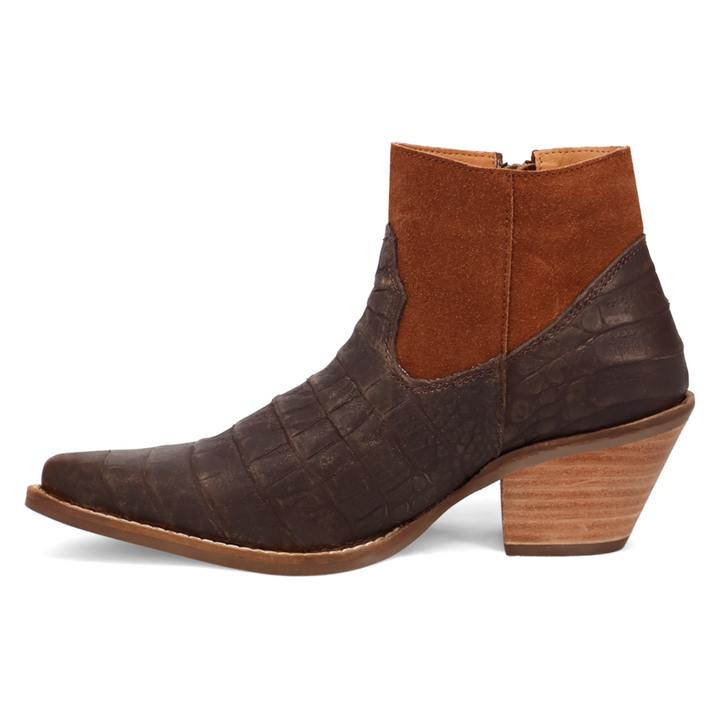 Online Exclusive | Dingo | Rickie Leather Boots in Brown **PREORDER