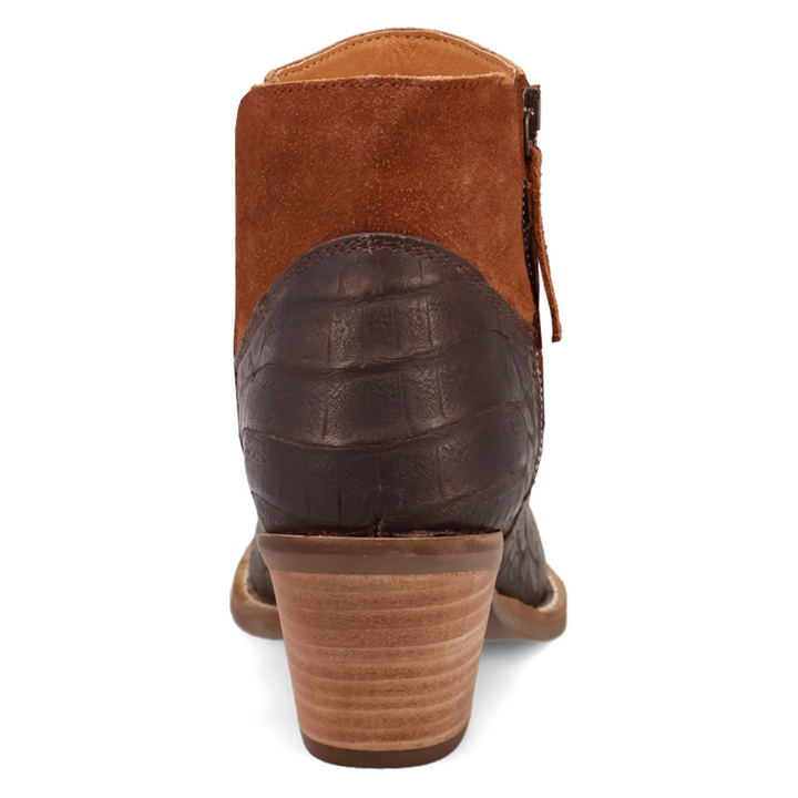 Online Exclusive | Dingo | Rickie Leather Boots in Brown **PREORDER