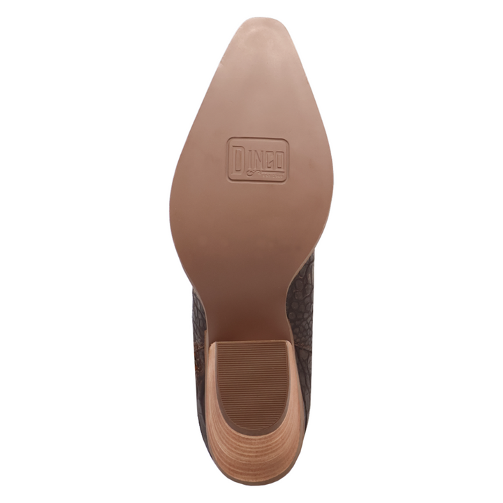 Online Exclusive | Dingo | Rickie Leather Boots in Brown **PREORDER