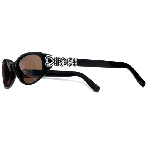 Brighton | Sabrina Sunglasses in Black - Giddy Up Glamour Boutique