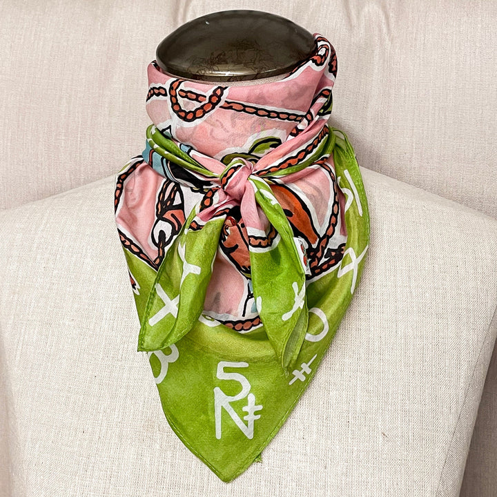 XOXO Art & Co | Saddle Up Cowgirl Shorty Wild Rag