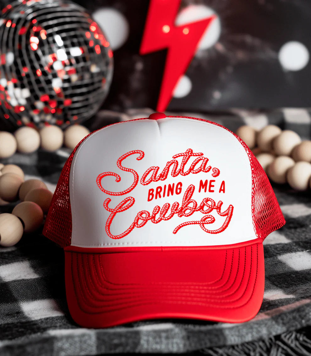 Online Exclusive | Santa Bring Me A Cowboy Otto Trucker Hat