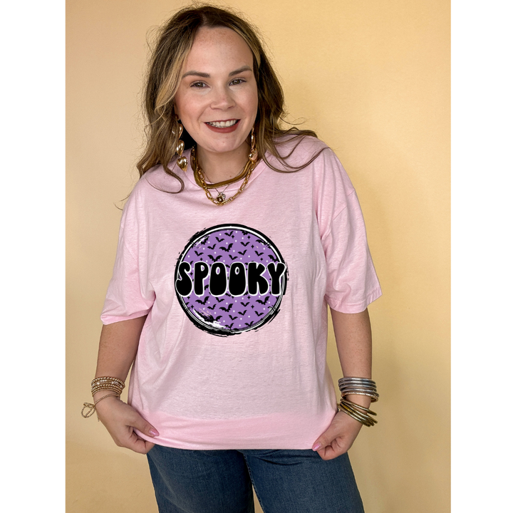 Online Exclusive |  Spooky Graphic Tee in Multiple Color Options