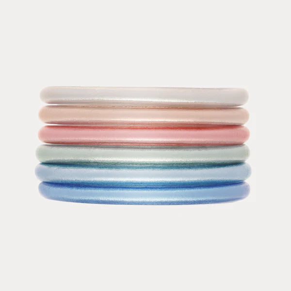 BuDhaGirl | Set of Six | All Weather Bangles Spring Breeze Stack