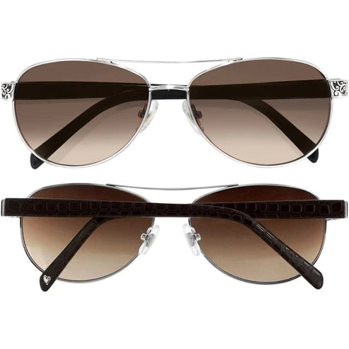 Brighton | Sugar Shack Sunglasses in Brown - Giddy Up Glamour Boutique