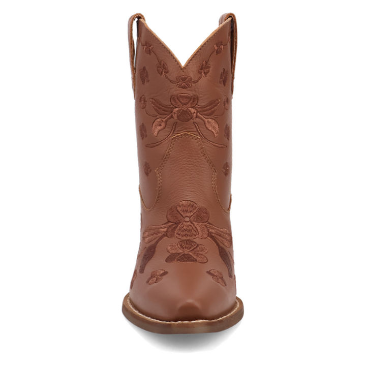 Online Exclusive | Dingo | Sweetheart Leather Bootie in Brown **PREORDER