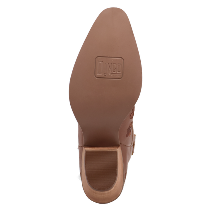 Online Exclusive | Dingo | Sweetheart Leather Bootie in Brown **PREORDER