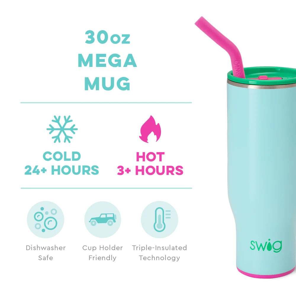 Swig | Prep Rally Mega Mug in 30 oz - Giddy Up Glamour Boutique