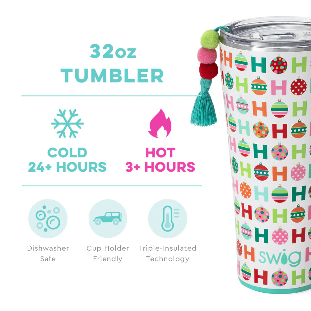 Swig | HoHoHo 32 oz Tumbler - Giddy Up Glamour Boutique