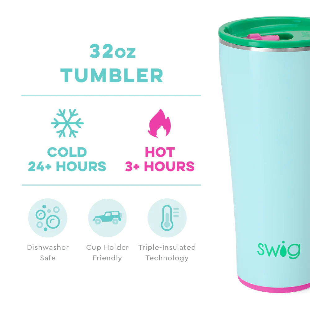 Swig | Prep Rally Tumbler in 32 oz - Giddy Up Glamour Boutique