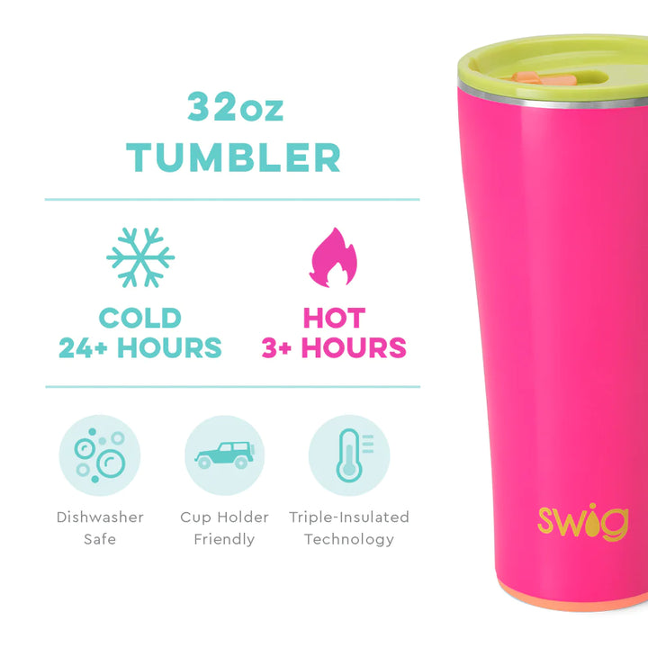 Swig | Tutti Frutti Tumbler in 32 oz - Giddy Up Glamour Boutique