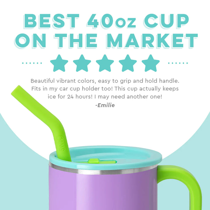 Swig | Ultra Violet Mega Mug in 40 oz - Giddy Up Glamour Boutique