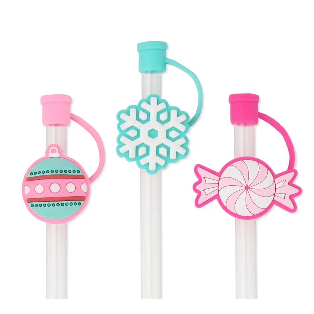 Swig | Christmas Sweets Straw Topper Set