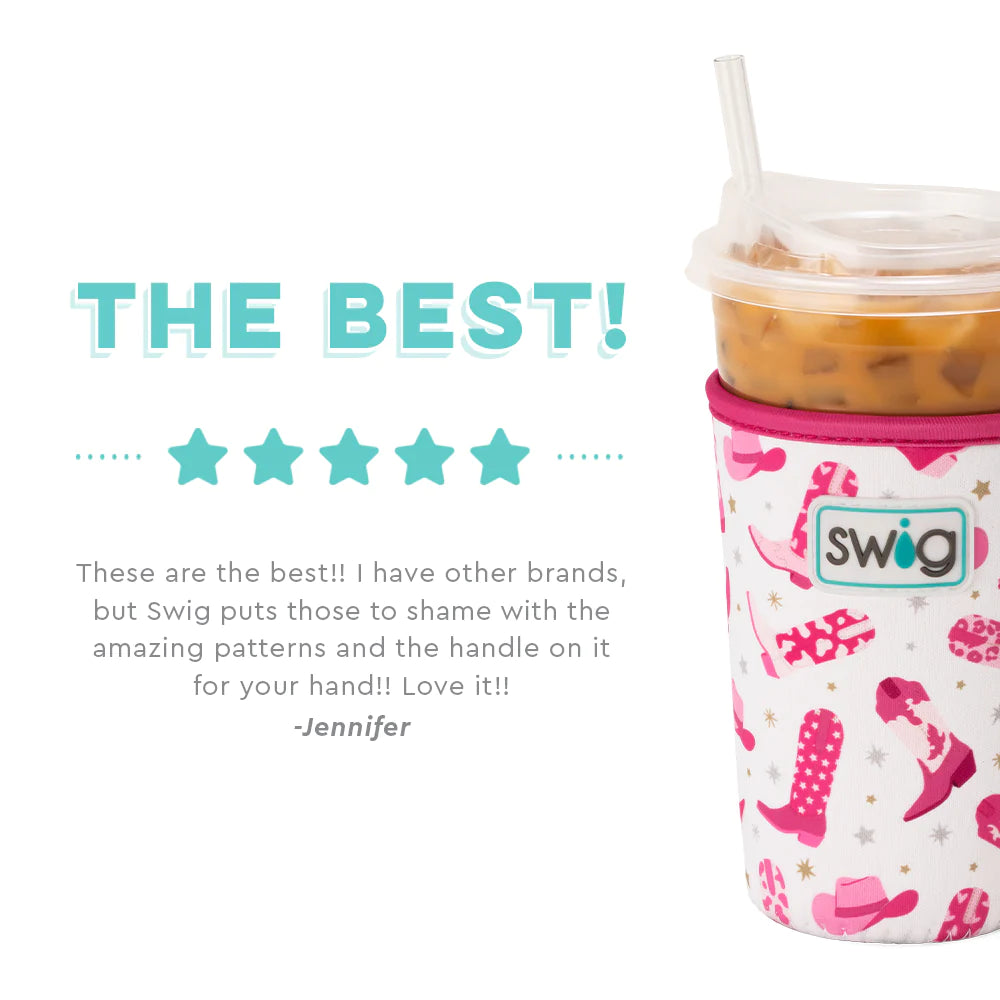 Swig | Let's Go Girls Iced Cup Coolie - Giddy Up Glamour Boutique
