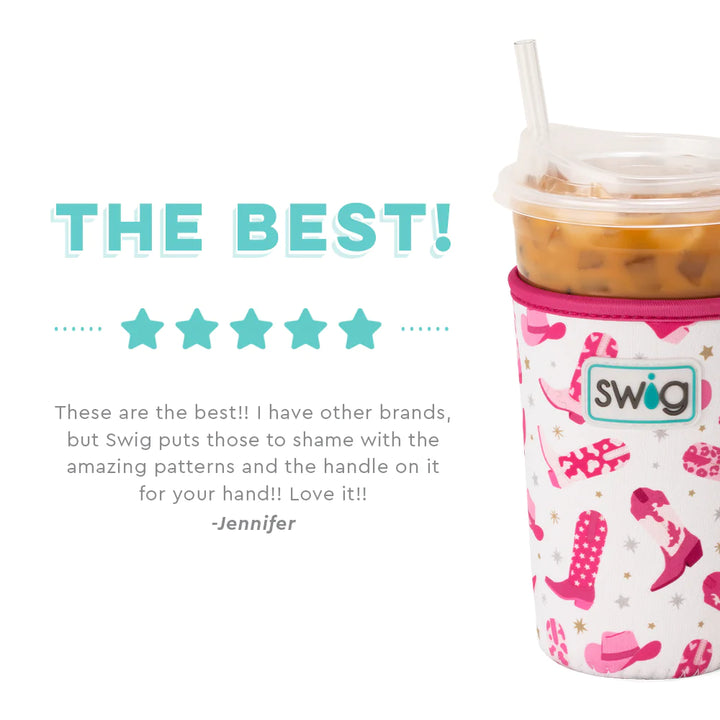Swig | Let's Go Girls Iced Cup Coolie - Giddy Up Glamour Boutique
