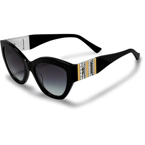 Brighton | Tapestry Sunglasses in Black Multi - Giddy Up Glamour Boutique
