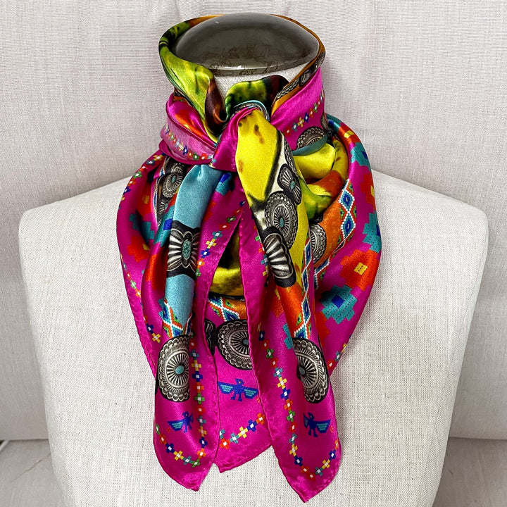 Fringe Scarves | Ranger Old Time Western Wild Rag in Pink