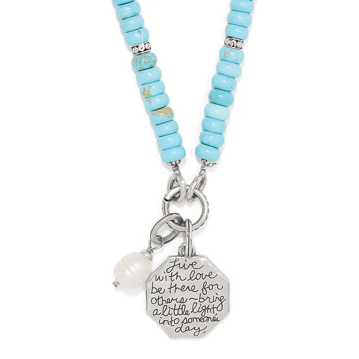 Brighton | Token Charm Turquoise Necklace