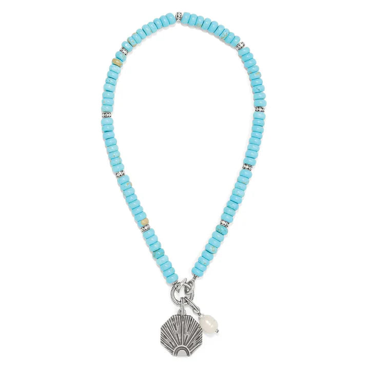 Brighton | Token Charm Turquoise Necklace