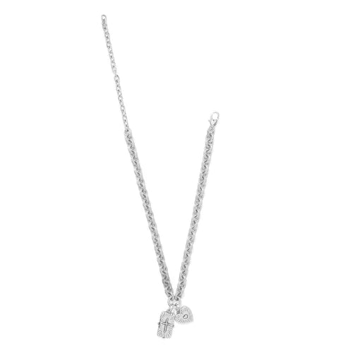 Brighton | Token Lavish Link Charm Necklace in Silver