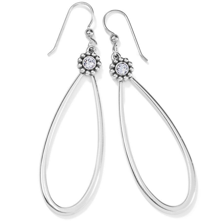 Brighton | Twinkle Silver Tone Loop French Wire Earrings