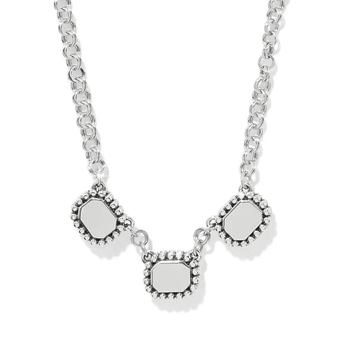 Brighton | Twinkle Luxe Trio Necklace in Silver